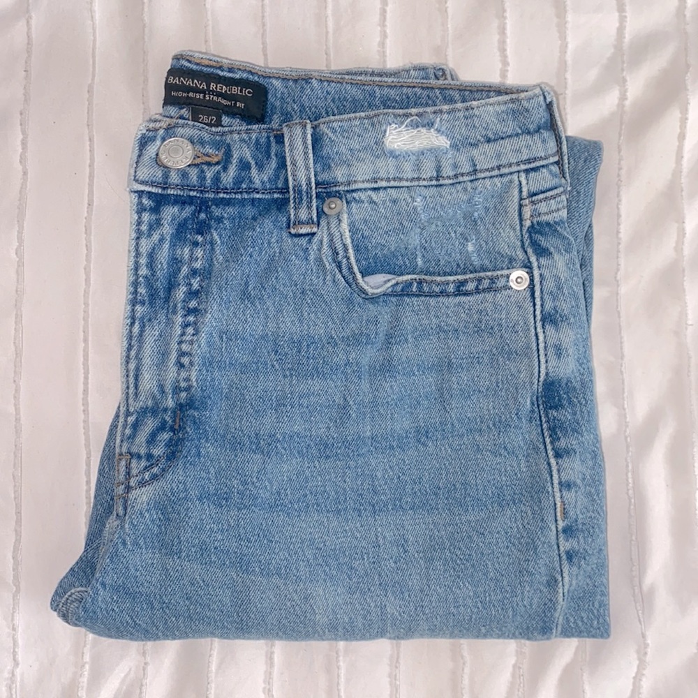 banana republic factory size 2 medium-wash jeans